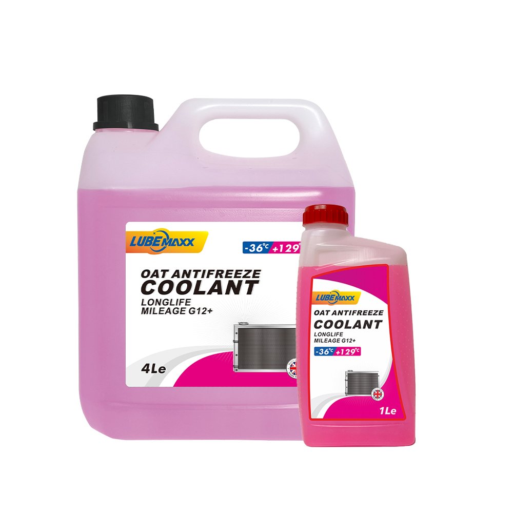 LUBEMAXX Factory Price GW12 OAT Liquid Antifreezescoolant Radiator Water tank Water Green Red Blue pink Radiator Coolant