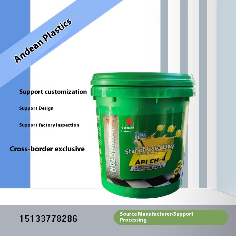 20L Food Grade PP Plastic Antifreeze Oil Barrel Thickened Chemical and Lubricating Oil Barrel With Sealed Lid