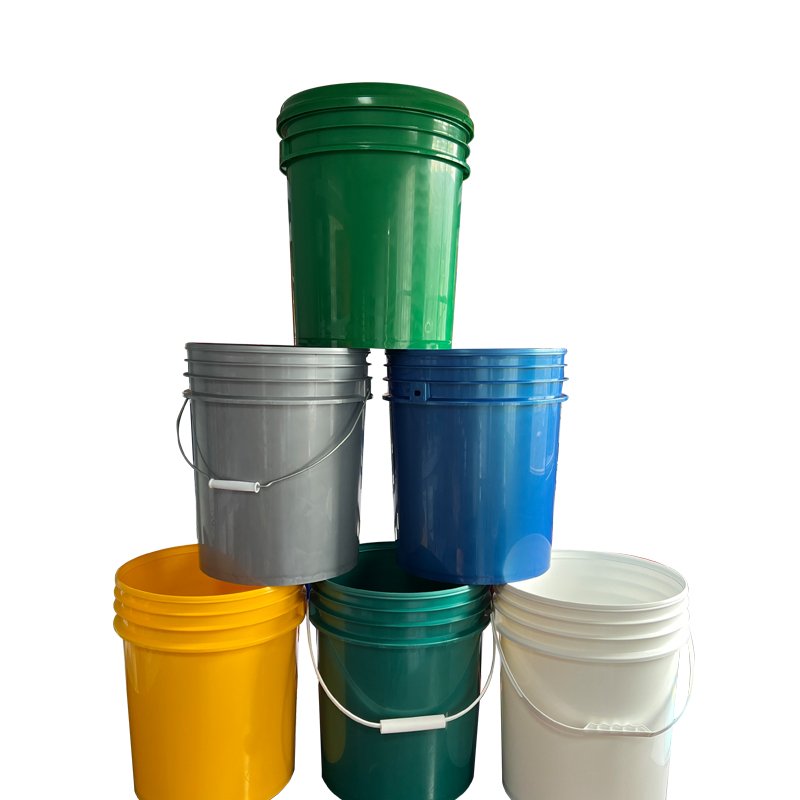 Source Factory 20-Liter Plastic Chemical Barrels Quality Lubricating Oil Antifreeze & Packaging Pails/Drums