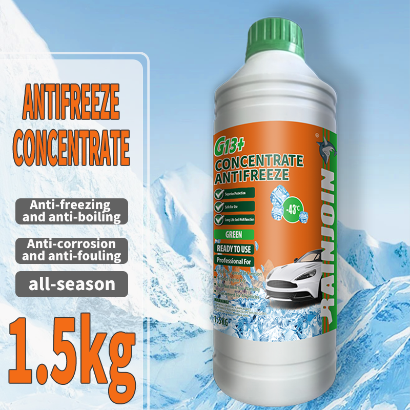 Private Label Green Antifreeze Concentrate Car Engine Frost and Heat Resistance for Auto