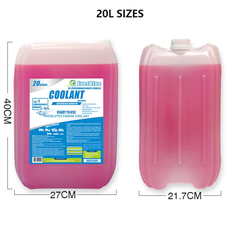 Wholesale Anti-freeze Coolant 5L 10L 20L Radiators Engine Coolant System Antifreeze for Heavy Truck in High Quality