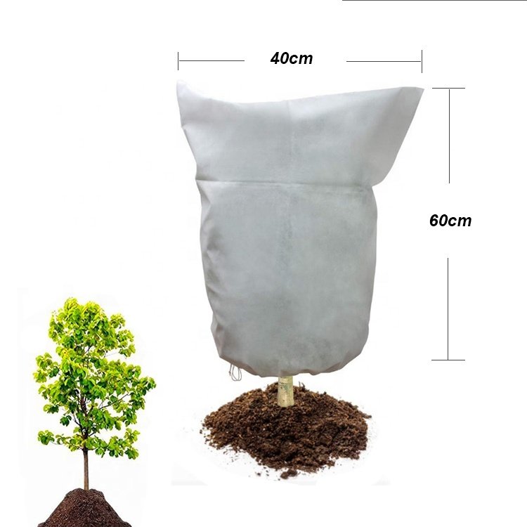 Customized Antifreeze Nonwoven Plant Cover Custom Anti-frost Tree Cover Bag Nonwoven Winter Plant Bags