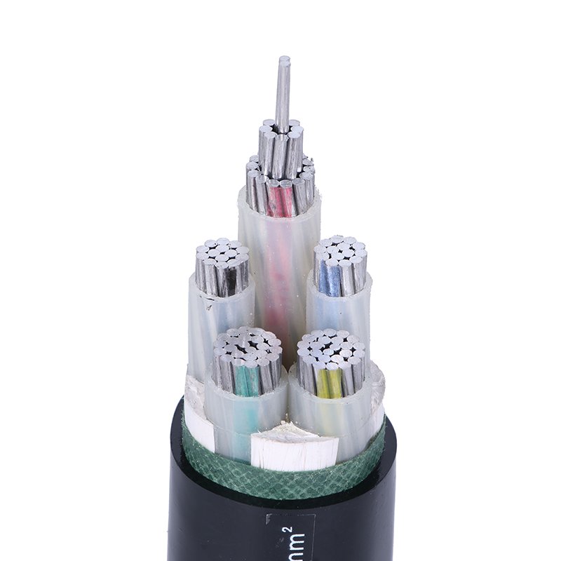 Electric Cables Manufacturers Xlpe Insulated Underground 70Mm 120Mm 5 Core Flame Retardant Power Cable Price