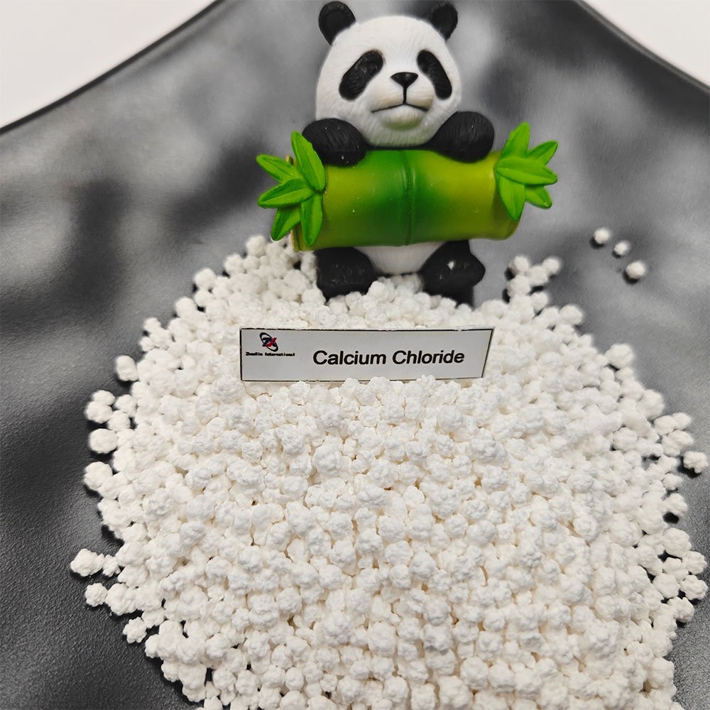 More Than 94% of Industrial Grade White Granular Calcium Chloride Cacl2, Used in Antifreeze