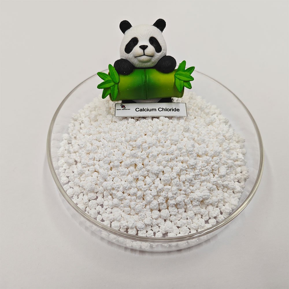 More Than 94% of Industrial Grade White Granular Calcium Chloride Cacl2, Used in Antifreeze