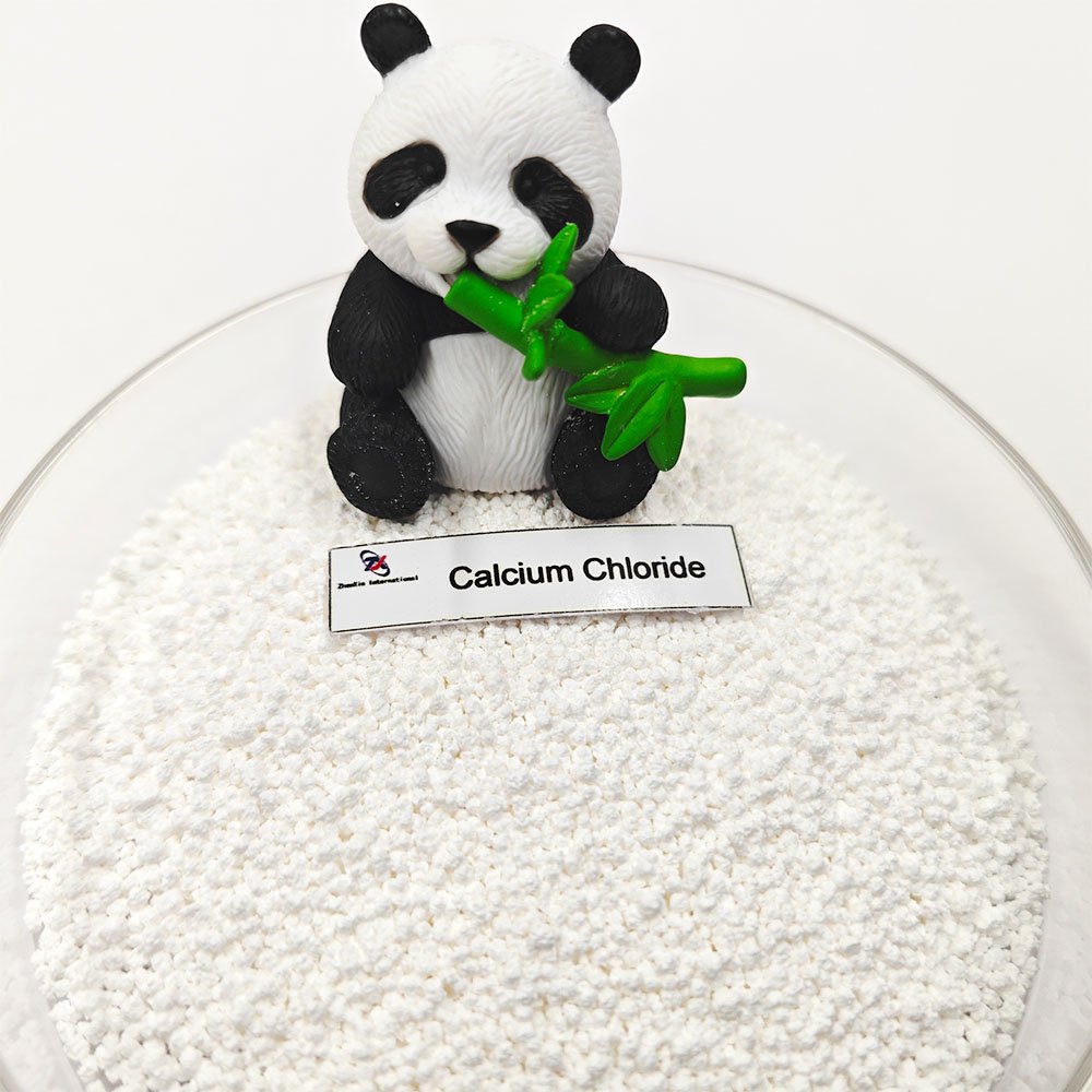 More Than 94% of Industrial Grade White Granular Calcium Chloride Cacl2, Used in Antifreeze