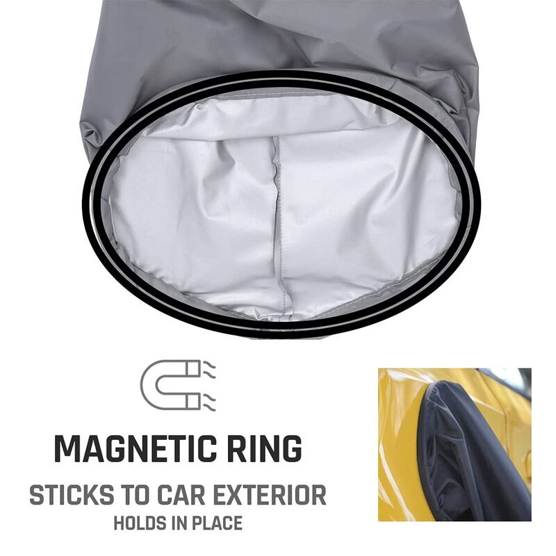 Water-Resistant Magnetic Rain Cover for Electric Vehicle EV Car Charger Port All Weather Protection
