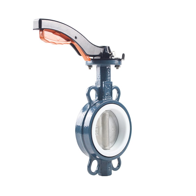 Carbon Steel Butterfly Valve Price WCB 4 6 8 Inch EPDM NBR Seat Manual Wafer Antifreeze Butterfly Valve