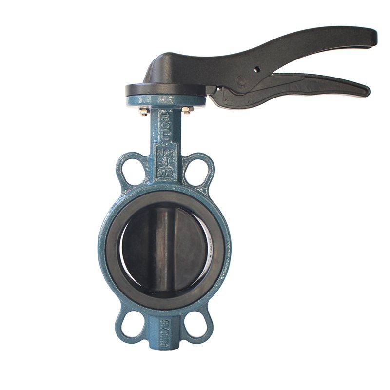 Carbon Steel Butterfly Valve Price WCB 4 6 8 Inch EPDM NBR Seat Manual Wafer Antifreeze Butterfly Valve