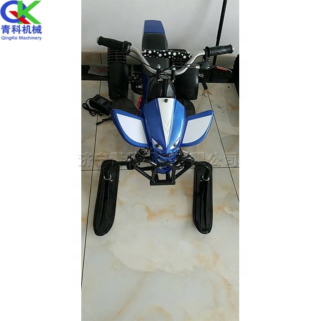 Northeast Gasoline Bobsleigh All Steel Structure Driving Type Electric Snowmobile Skiing Car