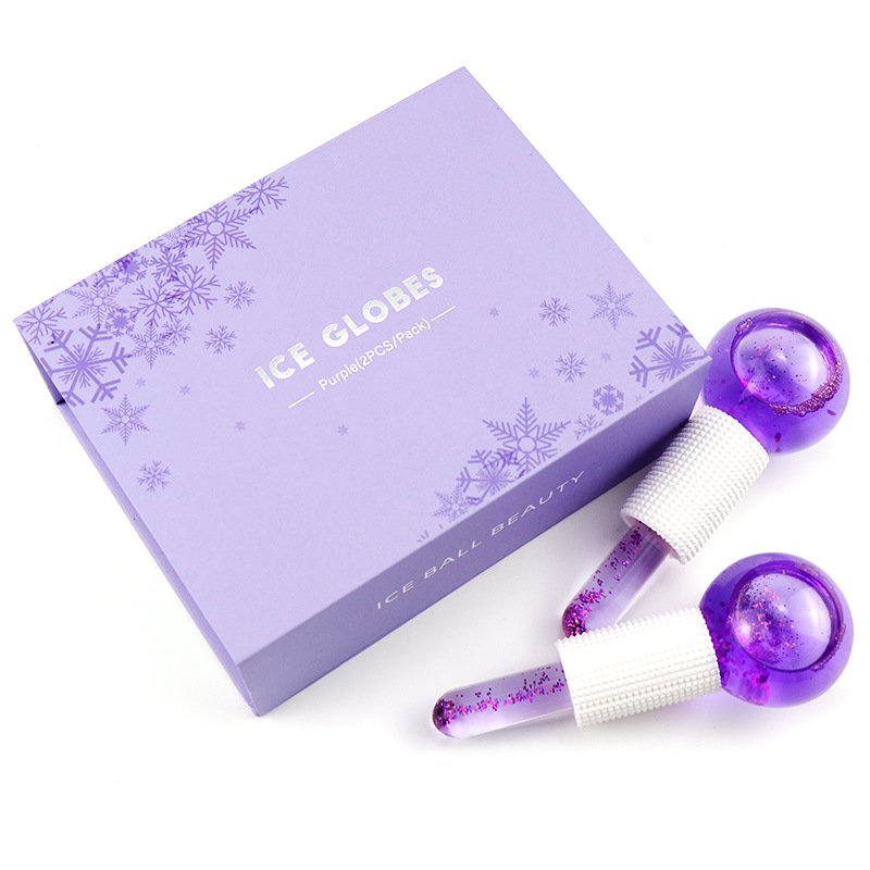 22 Home Spa Use Tighten Skin Reduce Puffiness 2pcs Pack Cold Cooling Face Facial Ice Globe
