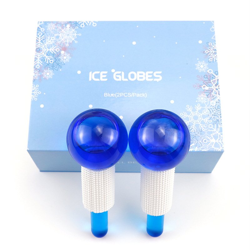 22 Home Spa Use Tighten Skin Reduce Puffiness 2pcs Pack Cold Cooling Face Facial Ice Globe