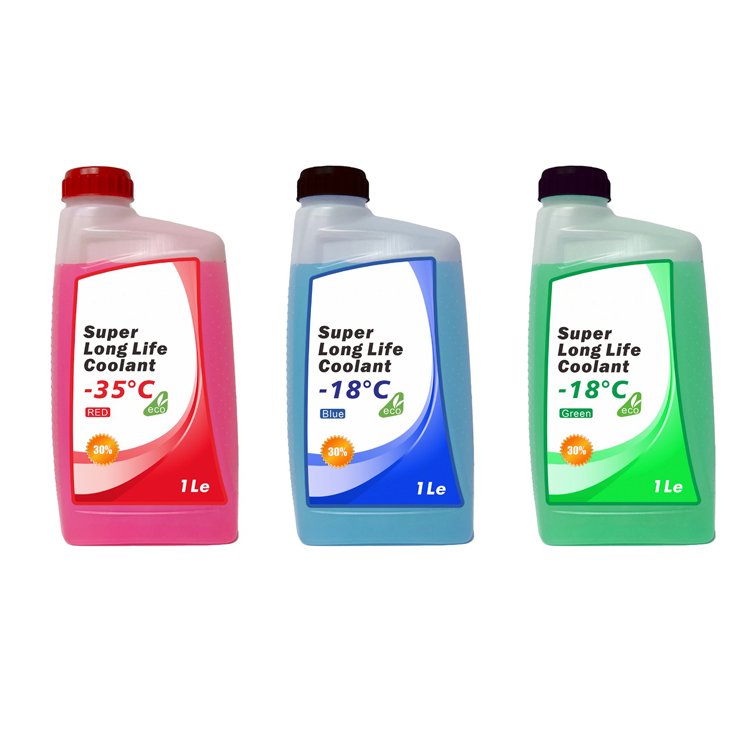 Factory Wholesale Custom Color Long Life Freezing Point -45℃ -35℃ Engine Coolant tank Antifreeze