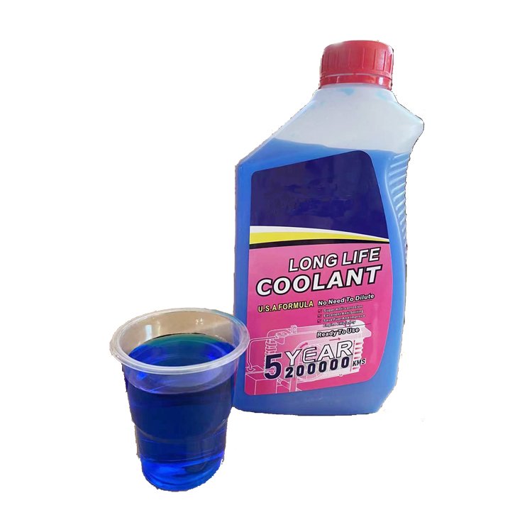 Factory Wholesale Custom Color Long Life Freezing Point -45℃ -35℃ Engine Coolant tank Antifreeze