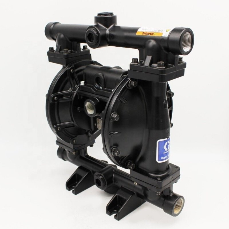 Husky 1050 Series Air-Operated Double Diaphragm Pump Chemical Pump 647109 AL/TPE for Water, Antifreeze and Fuel Transfer
