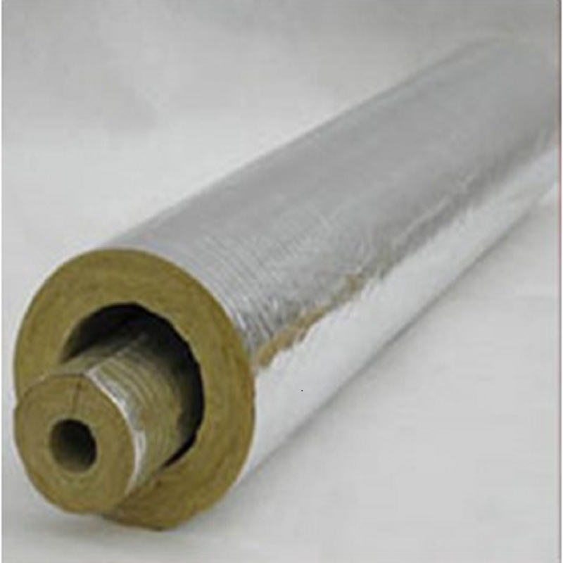 Rock Wool and Antifreeze Cotton Insulation Material for Pipes Heat-Resistant Boiler Insulation Rock Wool Pipe