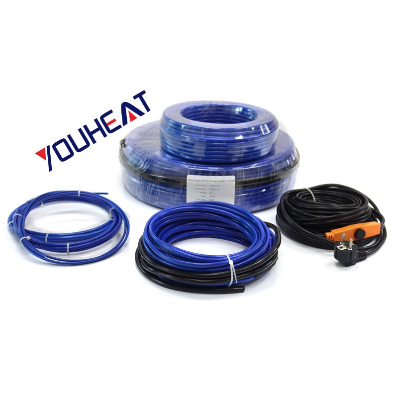 Nursery Single Conductor Heating Cable Aluminum 220V PFA Solid Insulated Manufacturer Price for Pipe From OEM Factory