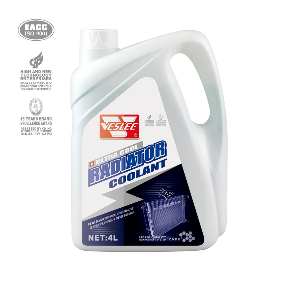 Super Long Life Anti-Corrosion Car Radiator Coolant Liquid Concentrated Antifreeze Chemicals for Radiator Cleaner & Wash