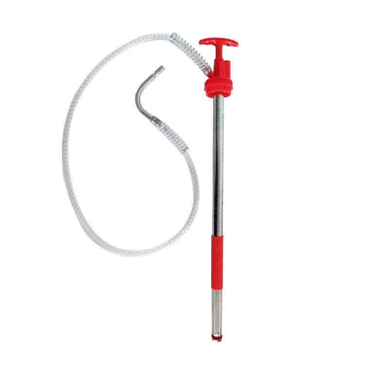 OA0491 Air-Powered Drum Pail Oil Pump - Vertical Lift, Manual Operation, Ideal for Pail Oil Transfer Pump