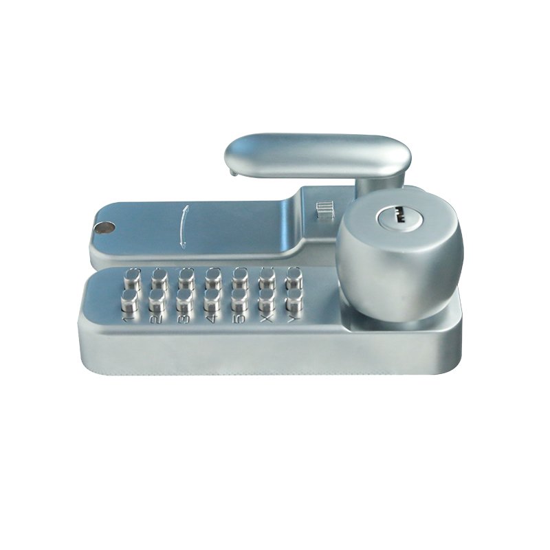 Aluminum Door Lock Outdoor Waterproof Frost Resistant Combination Ball Lock Handle Lock With Keys