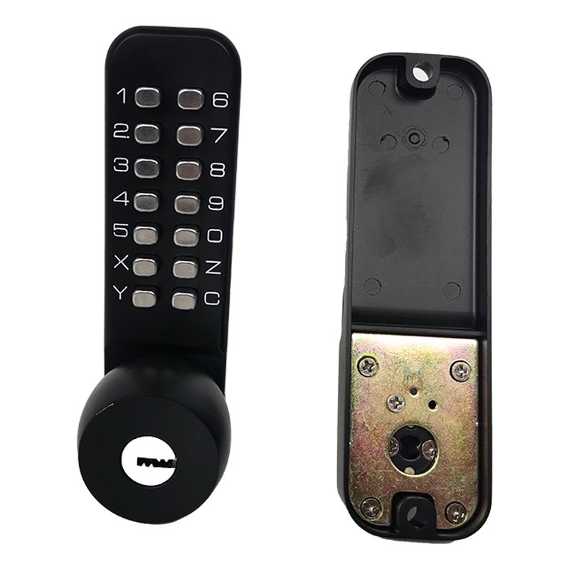 Aluminum Door Lock Outdoor Waterproof Frost Resistant Combination Ball Lock Handle Lock With Keys