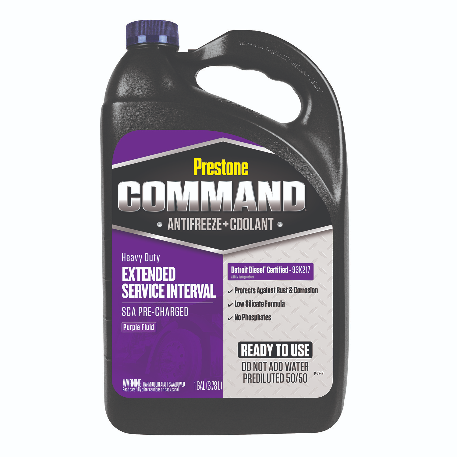 Prestone AFC10100 Purple Command 50/50 Ready to Use Antifreeze/Coolant 1 Gallon From America