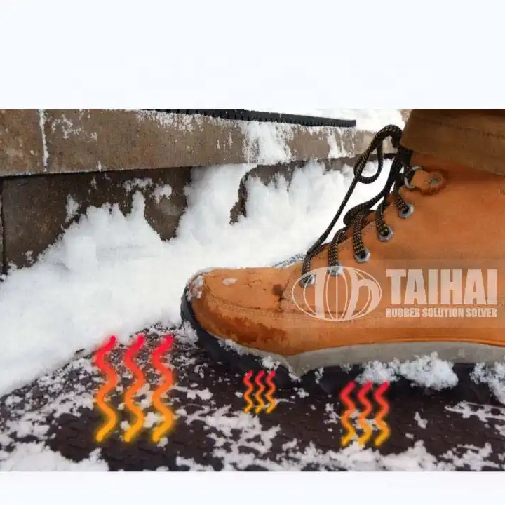 China Manufacturer Rubber Snow Melting Mat for Outdoor Walkway and Driveway