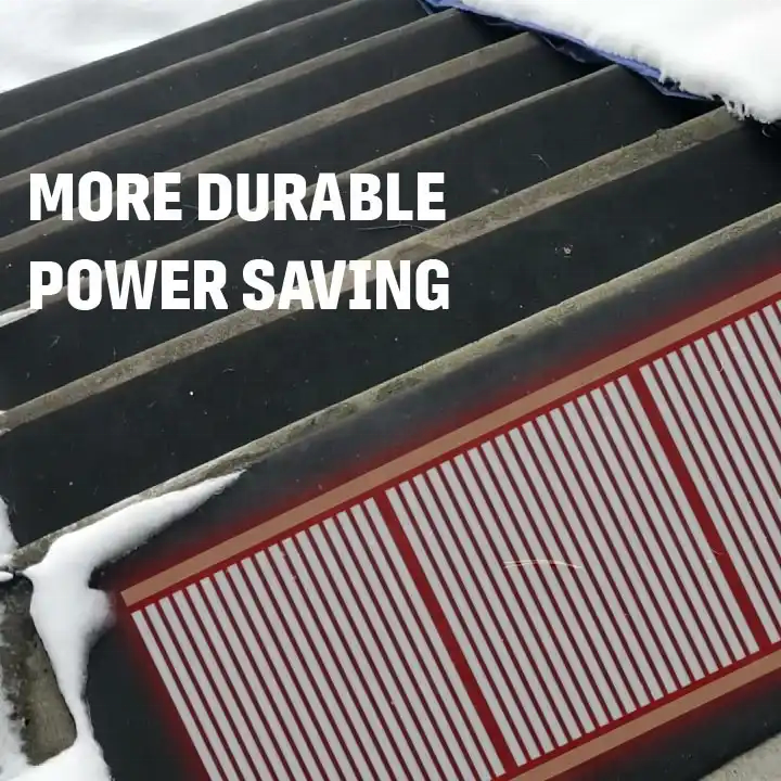 China Manufacturer Rubber Snow Melting Mat for Outdoor Walkway and Driveway