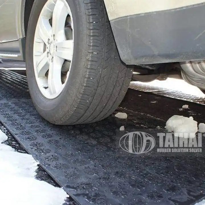 China Manufacturer Rubber Snow Melting Mat for Outdoor Walkway and Driveway