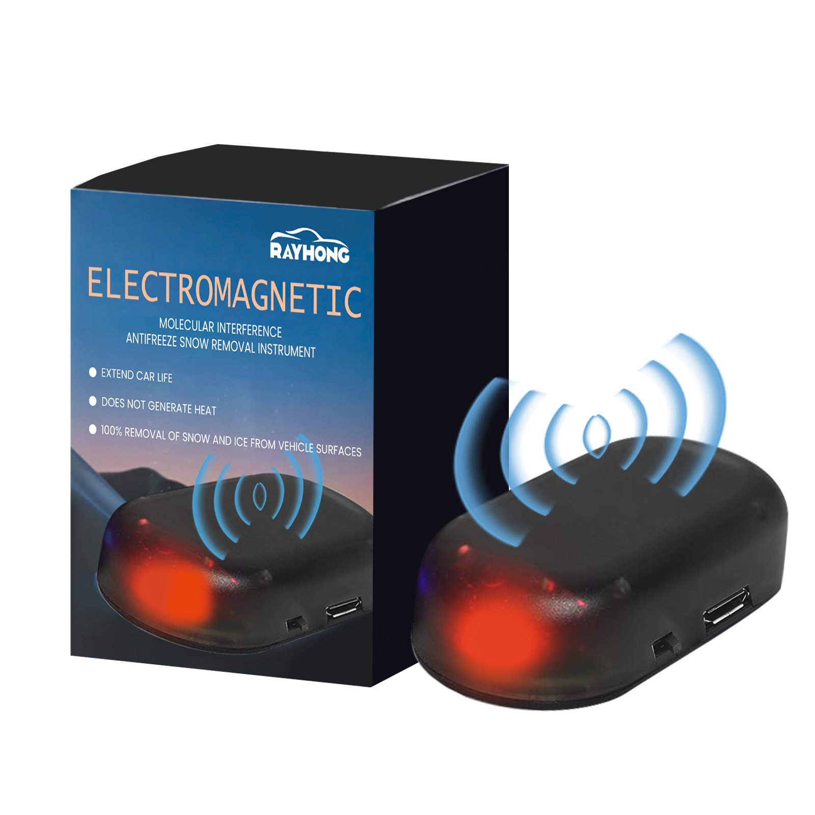 Electric Ice Remover Car Electromagnetic Molecular Interference Snow Removal Wholesale Car Diffuse