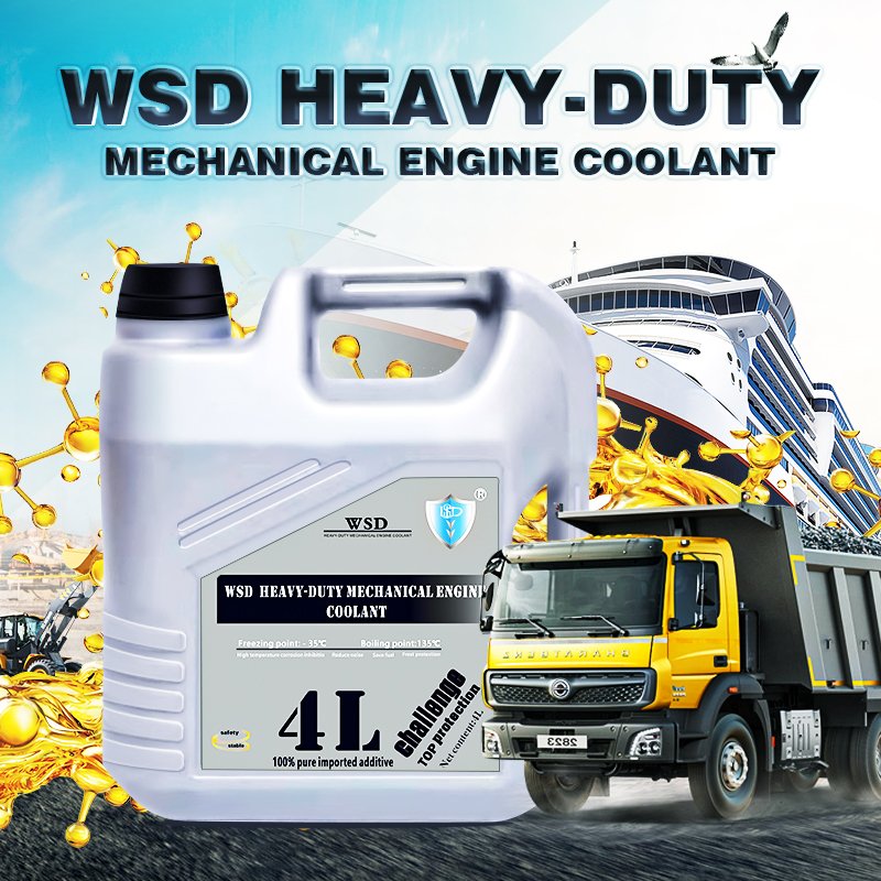WSD 4L Antifreeze Heavy-duty Mechanical Liquid Motor Vehicle Radiator Conductivity Engine Coolant for Car