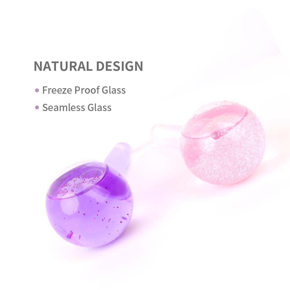 2024 New Products Hot Sale Cold Custom Face Massage Ice Globes for Reduce Slim Lines and Tighten Face Skin