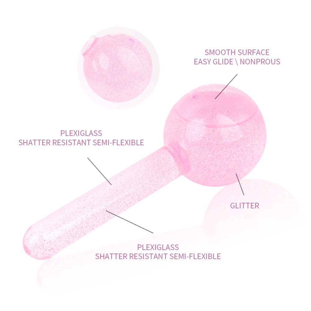 2024 New Products Hot Sale Cold Custom Face Massage Ice Globes for Reduce Slim Lines and Tighten Face Skin