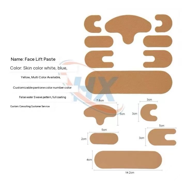 Sports Bandage Lift Face Stick Muscle Effect Patch Surface Lift Beauty Patch Ski Antifreeze Stretch Effect Patch Wholesale