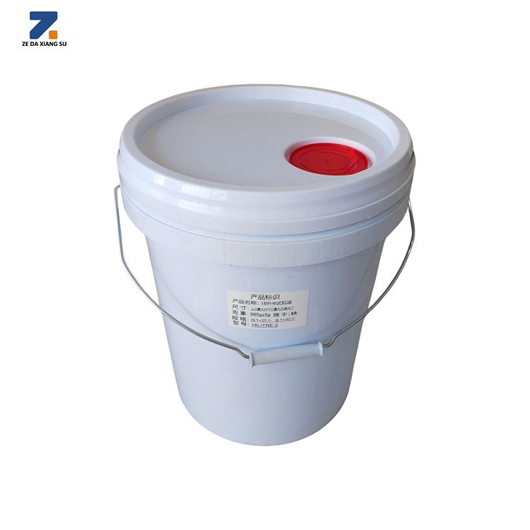 Manufacturers Direct Selling 18L Plastic Bucket Antifreeze Engine Oil Coating Paint Sealing Bucket Plastic Oil Plastic Bucket