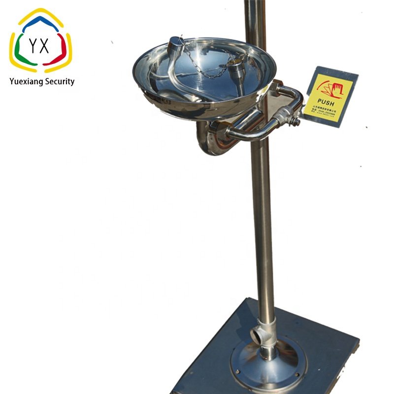 Compound Antifreeze Safety Shower and Eye Wash With Dust Cover