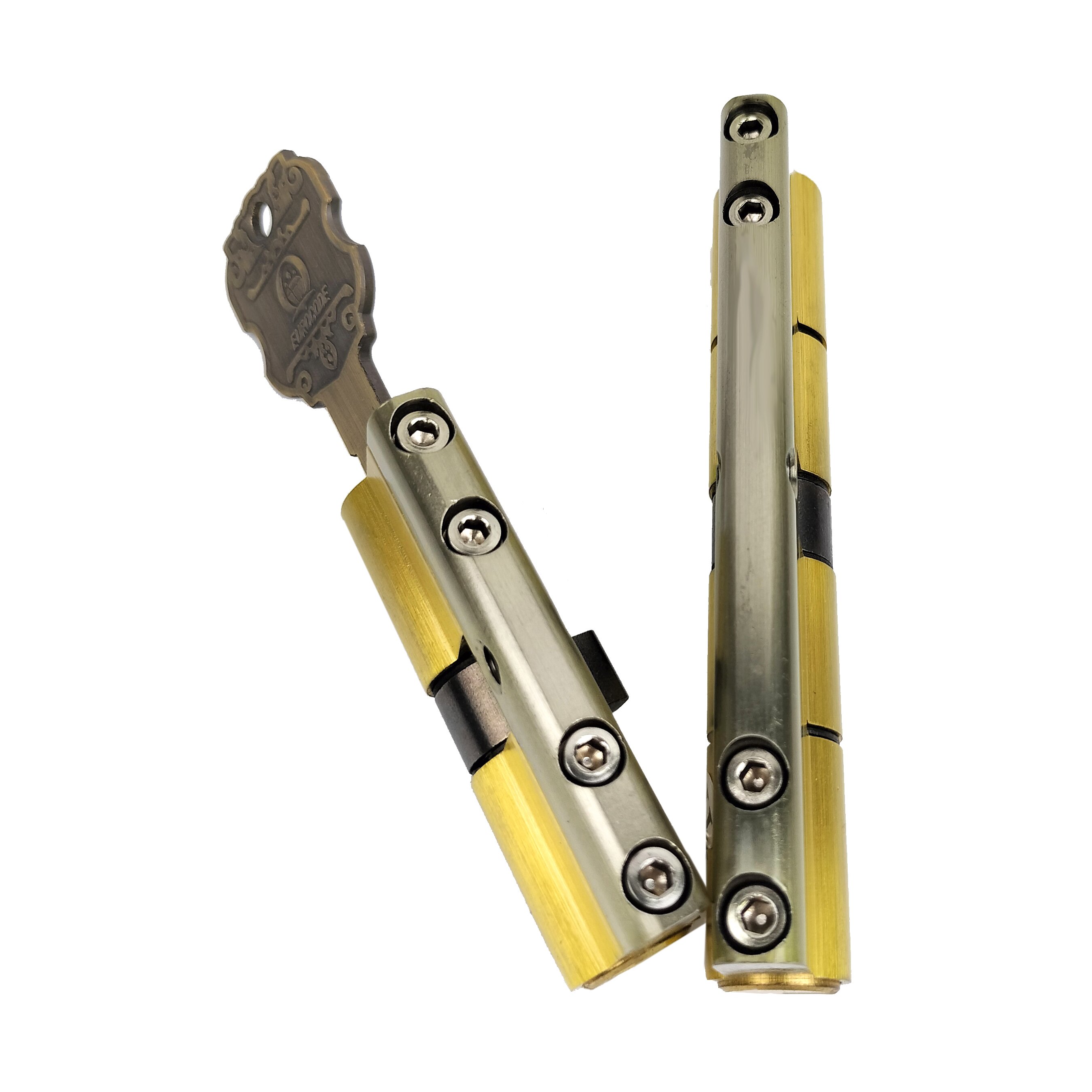 Waterproof Antifreeze Rustless Double-sided Brass Cylinder and Keys Durable C-level 95 Copper Cylinder