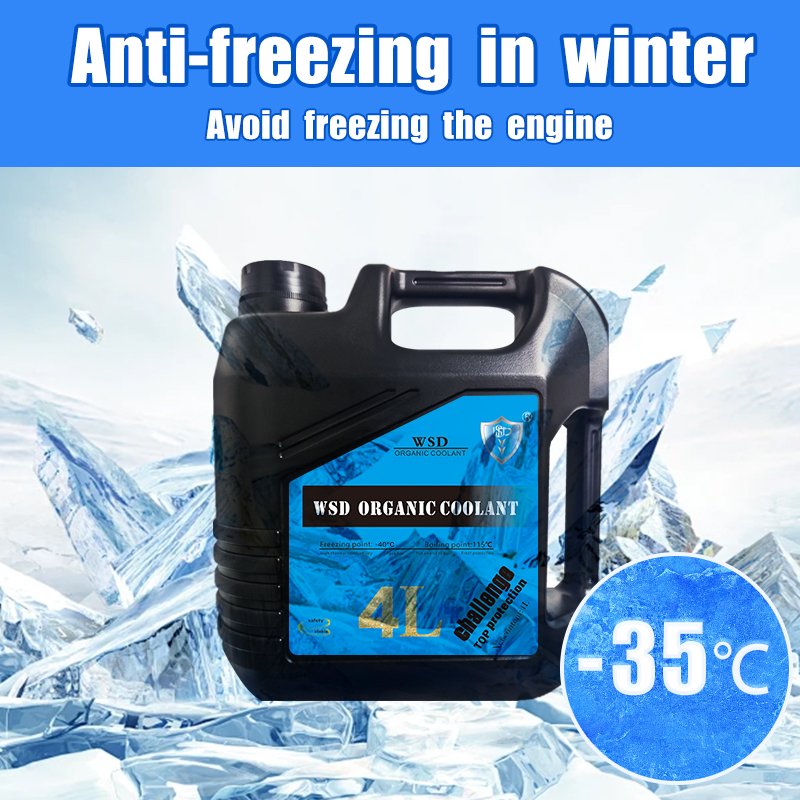 Organic Antifreeze -35 Degrees Celsius Increase Power Anti-corrosion Coolant for Automotive Use