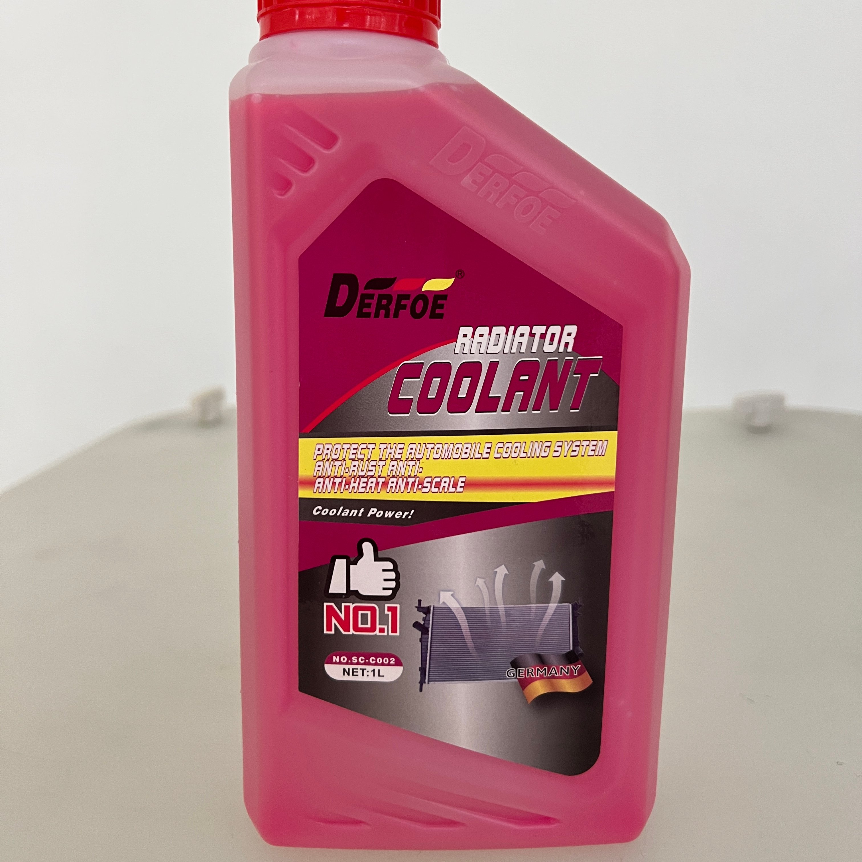 RADIATOR COOLANT for VARIOUS CARS/AUTOMOBILES (GREEN/RED/PINK 500ML 1L 4L)