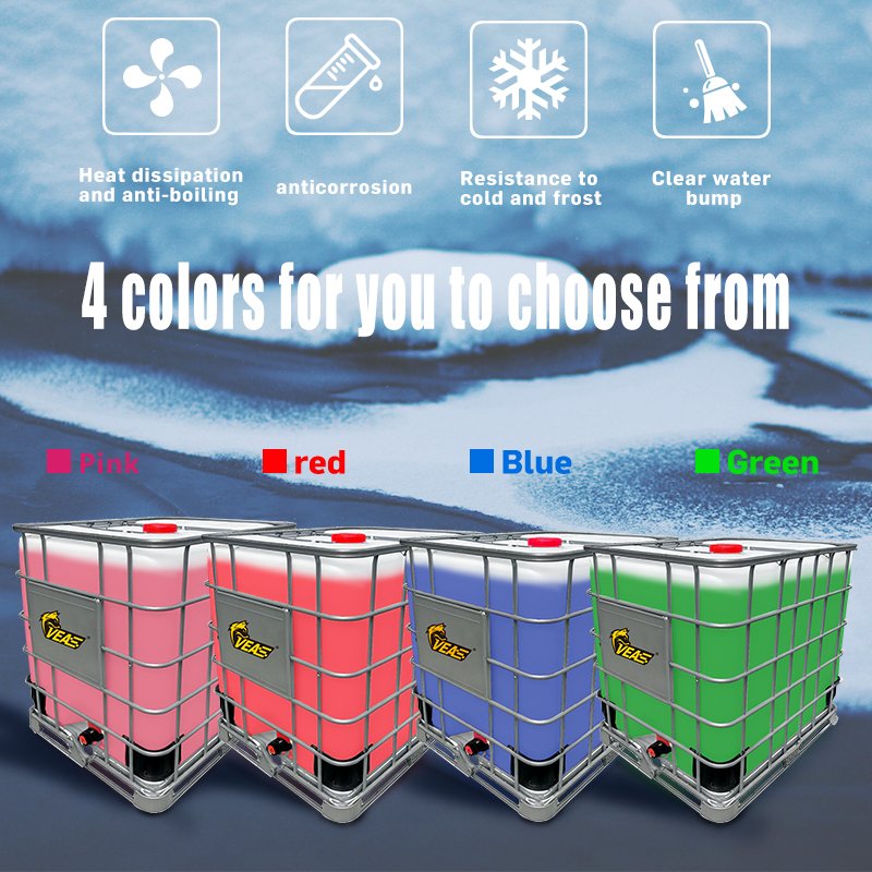 Factory Direct 1T Anti-Corrosion Car Cooling System Engine Antifreeze Coolant Water Premium Car Care Equipment