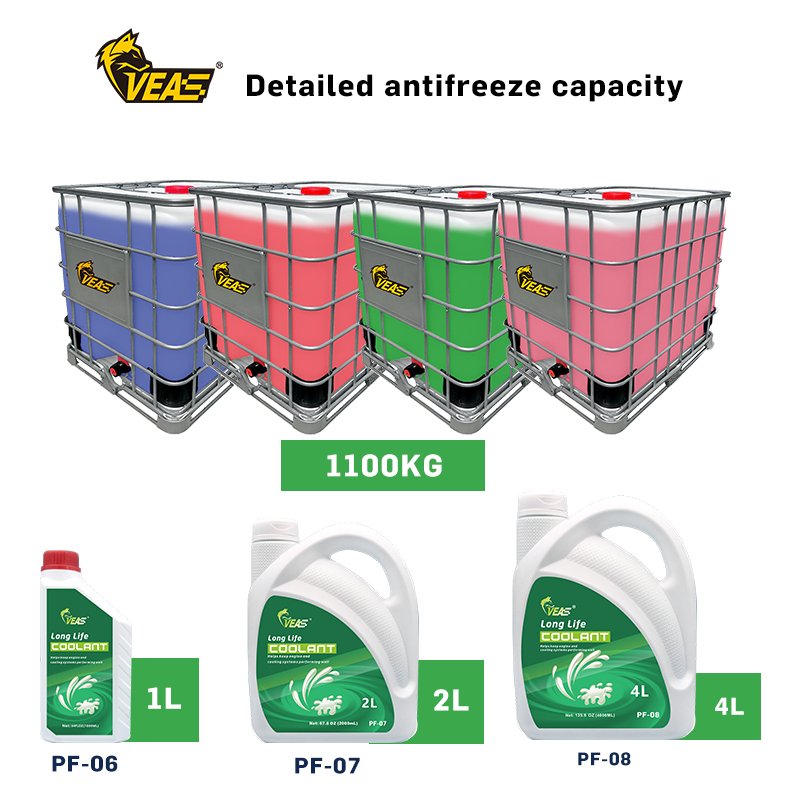 Factory Direct 1T Anti-Corrosion Car Cooling System Engine Antifreeze Coolant Water Premium Car Care Equipment