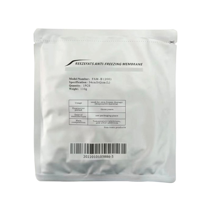 Newest Anti-freezing Pad Antifreeze Membrane Cryolipolysis Kryolipolyse Anti Freezing Membrane for Cryolipolysis