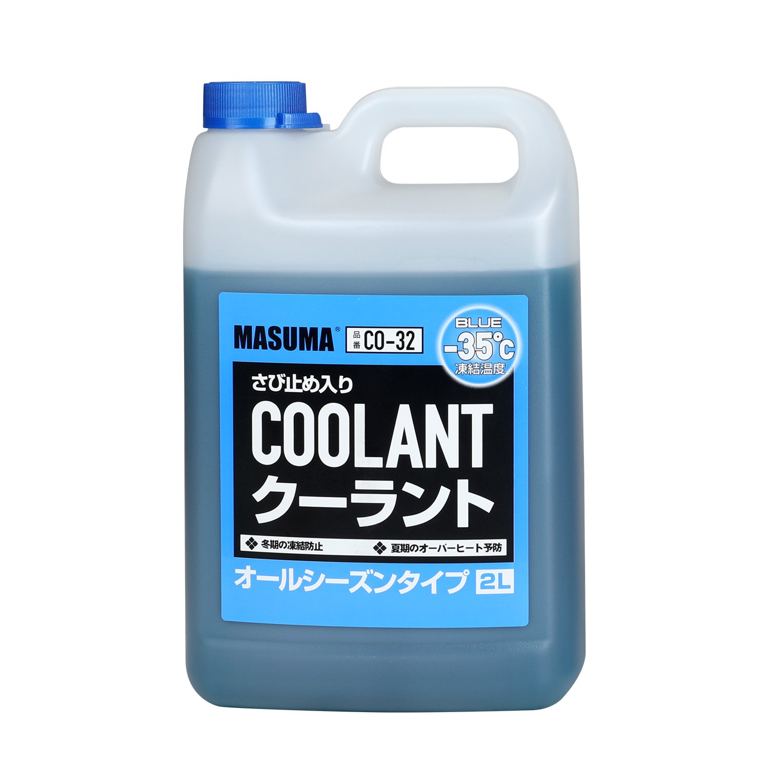 CO-33 Blue MASUMA Auto Car Cooling System Engine Radiator Antifreezes Coolant