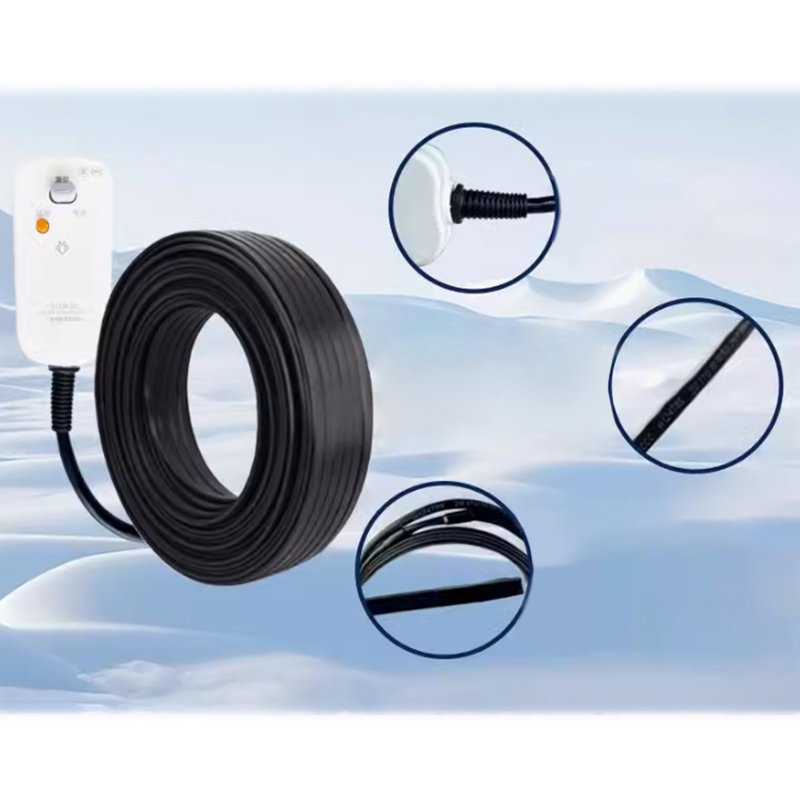 Factory Outlet Anti Freezing and Thawing Electric Heating Belt Equipped with Leakage protection Plug for Water Pipe Heating