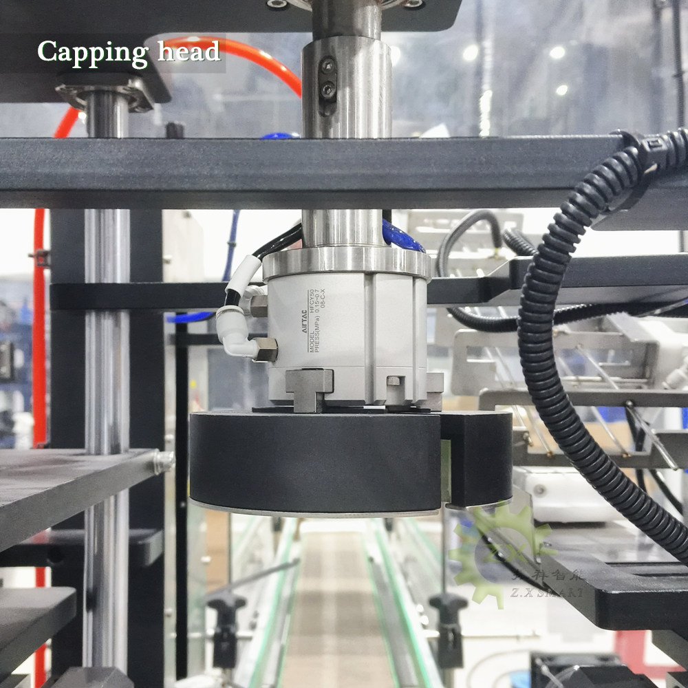 ZXSMART 1L 2L 4L 5L Manufacturer Automatic Antifreeze Coolant Lube Engine Oil Liquid Filling Capping Machine Production Line