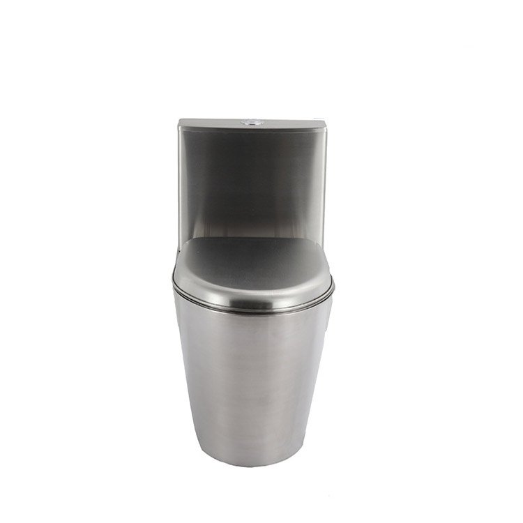 Professional Manufacture High Quality Antifreeze Cracking P-Trap Toilet Sanitary Ware Stainless Steel Prison Toilet Pan