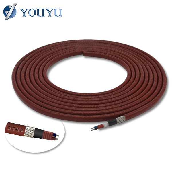 High Temperature Self Regulating Heating Cable 12m Soil Heating Cable 12v Antifreeze Heating Cable