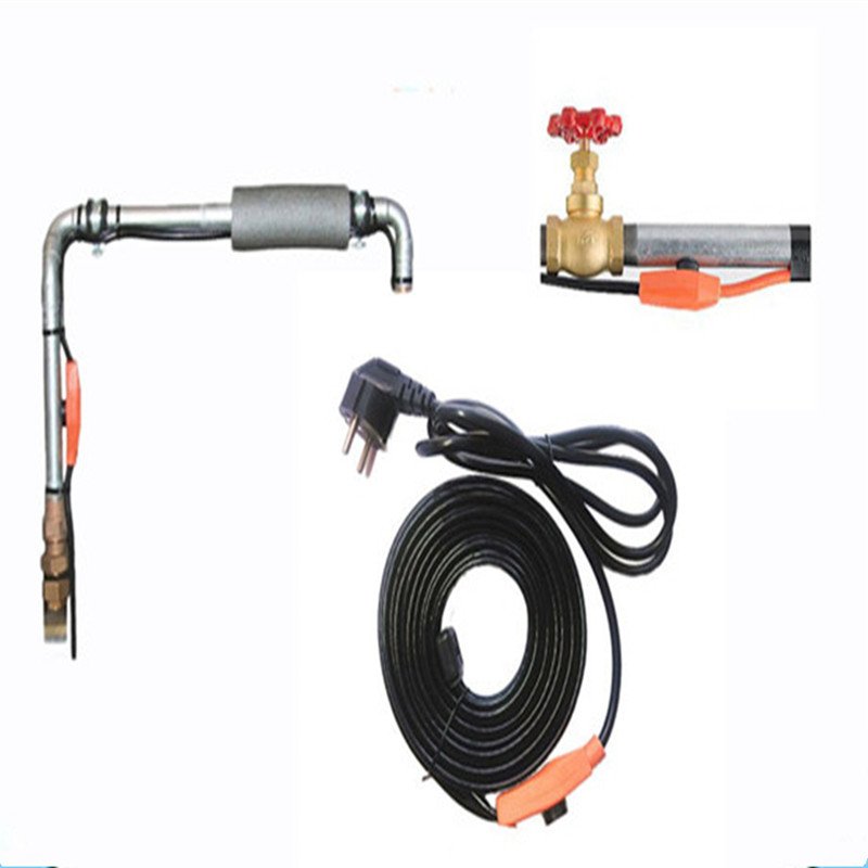 240V 16W/m PVC Insulated Tinned Copper Heating Cable Water Pipe Antifreeze Manufacture