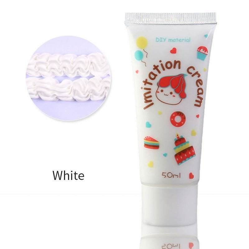 Wholesale Factory Direct Sales Diy Manual Material Antifreeze Simulation Cream Glue for Phone Case Decoration