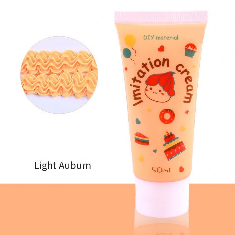 Wholesale Factory Direct Sales Diy Manual Material Antifreeze Simulation Cream Glue for Phone Case Decoration